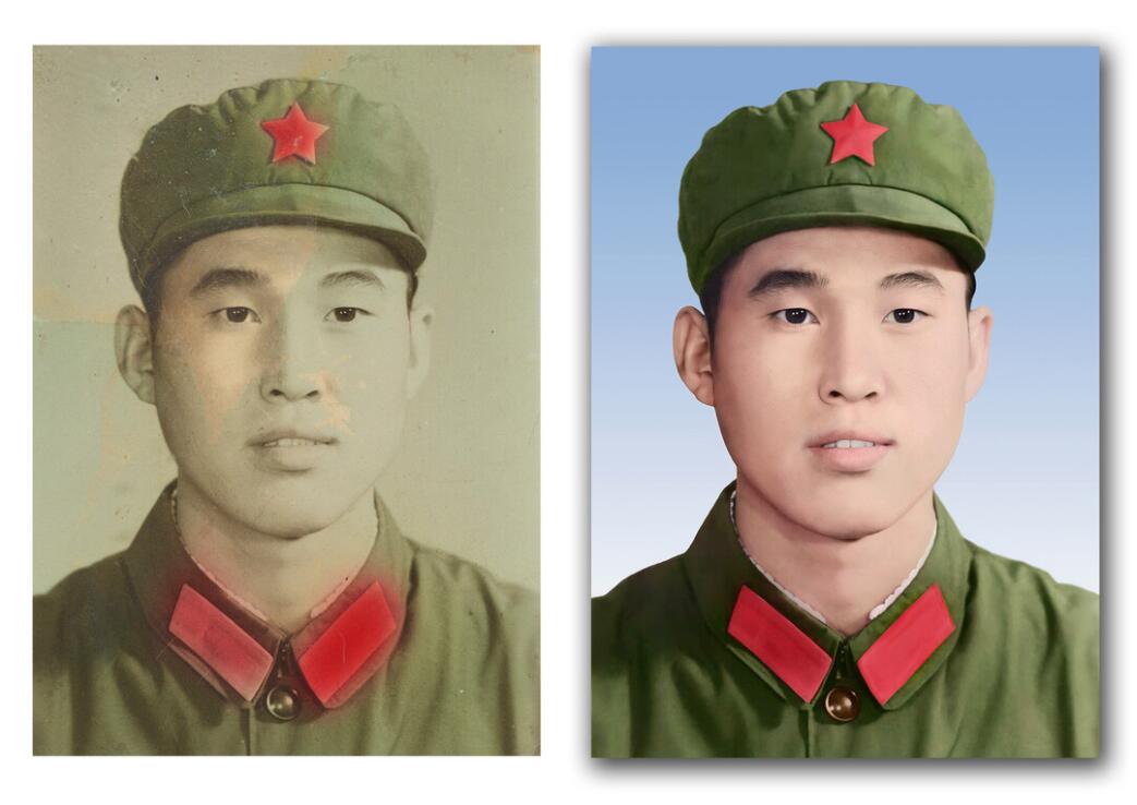 阿拉山口破损照片修复-18